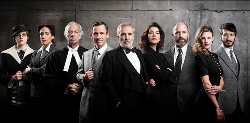 testigo de cargo octubre producciones bito produccions Fernando Guillén Cuervo, Isabelle Stoffel, Bruno Ciordia, Adolfo Fernández, María Zabala, Markos Marín, Borja Maestre y Nerea Mazo Nadia Corral Orestes Gas Fernando Bernués Roberto Santiago Agatha Christie